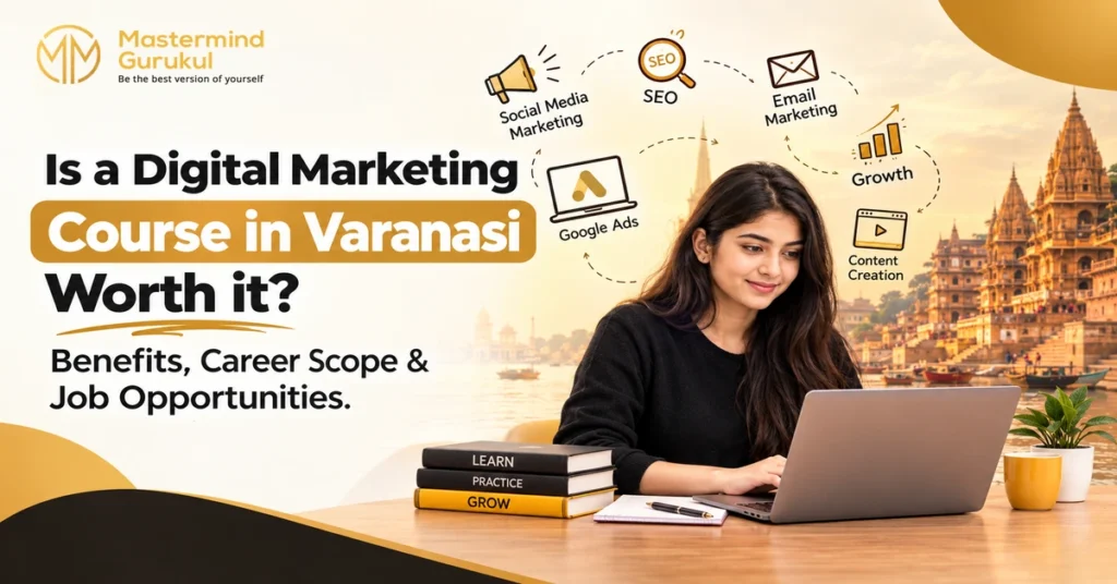 Is a Digital Marketing Course in Varanasi Worth it? Benefits, Career Scope & Job Opportunities